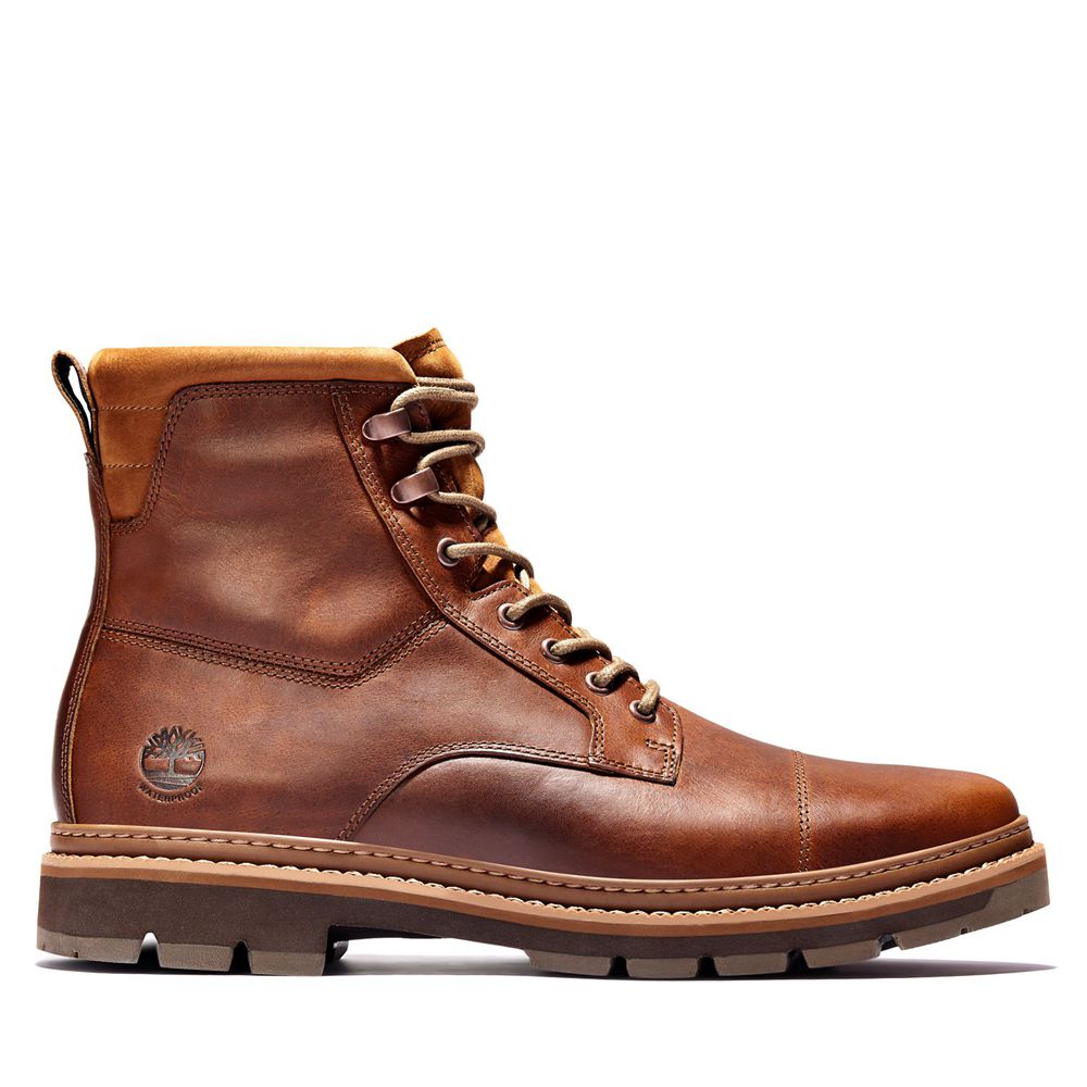 Botas de Nieve Timberland Argentina Hombre - Port Union Waterproof - Marrones - LVPAKG-832